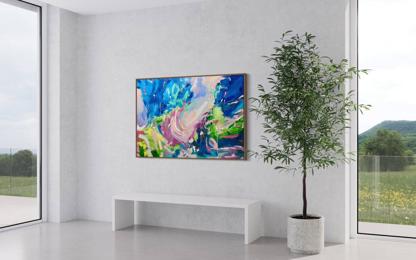 Cosmic Flow - Gold Coast Gallery Of ArtAnjana Rai