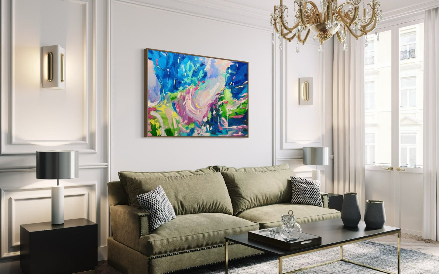 Cosmic Flow - Gold Coast Gallery Of ArtAnjana Rai