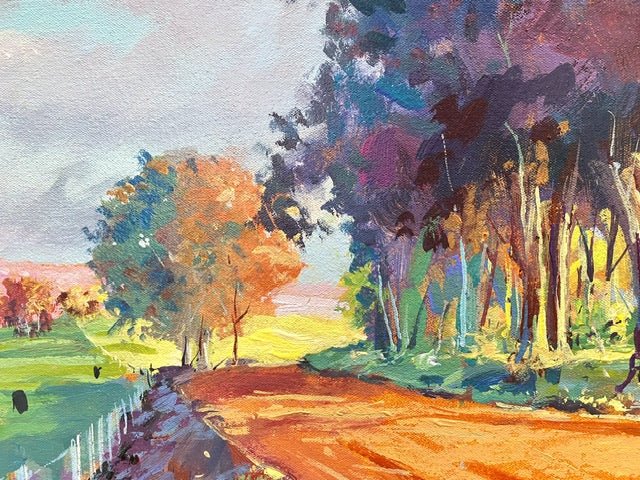 Country Road 2 - Original Art - Gold Coast Gallery Of ArtJos Coufreur