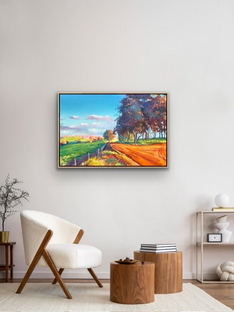 Country Road 2 - Original Art - Gold Coast Gallery Of ArtJos Coufreur
