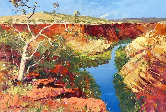 Dales Gorge, Karijini - Original Art - Gold Coast Gallery Of ArtJos Coufreur