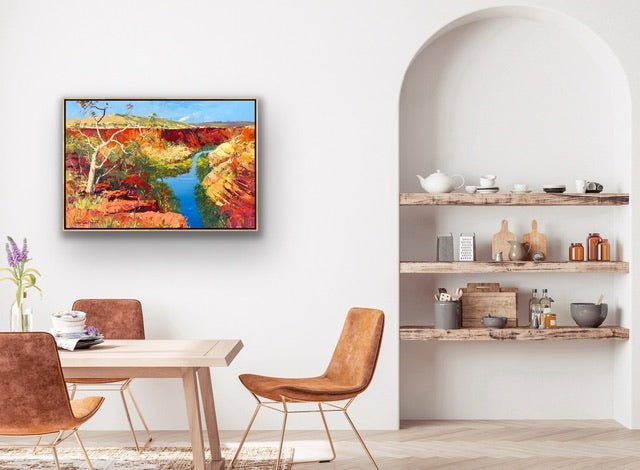 Dales Gorge, Karijini - Original Art - Gold Coast Gallery Of ArtJos Coufreur