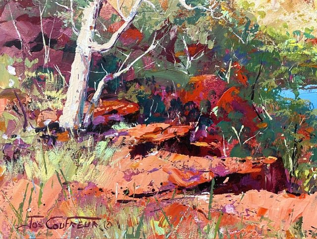 Dales Gorge, Karijini - Original Art - Gold Coast Gallery Of ArtJos Coufreur