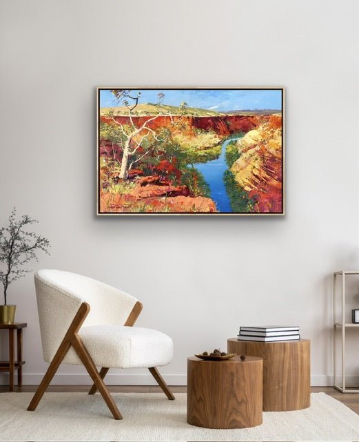 Dales Gorge, Karijini - Original Art - Gold Coast Gallery Of ArtJos Coufreur