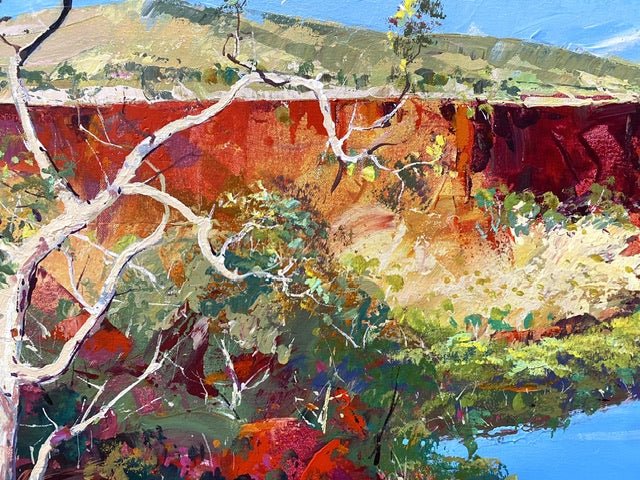 Dales Gorge, Karijini - Original Art - Gold Coast Gallery Of ArtJos Coufreur