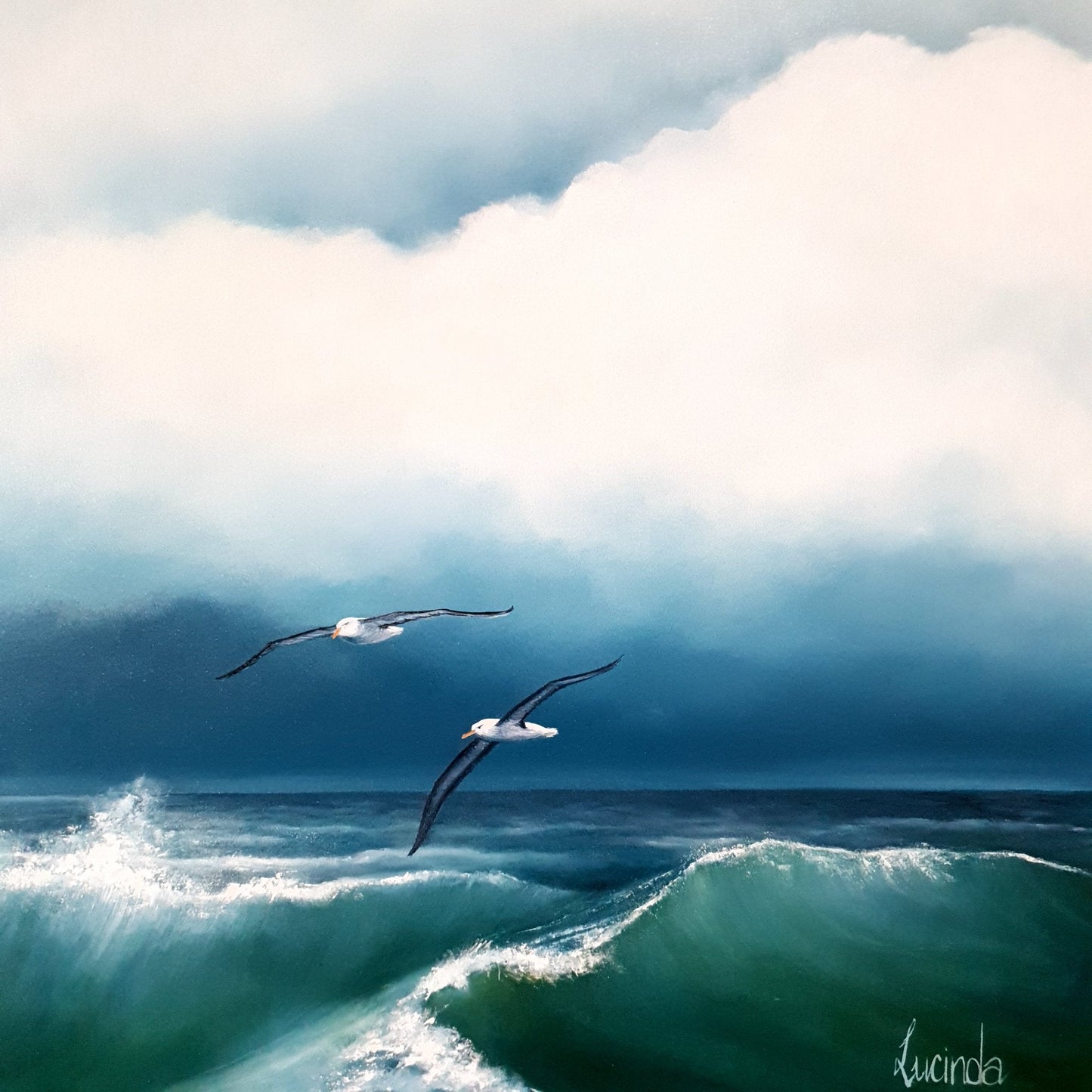 Dance Upon The Wind - Original Art - Gold Coast Gallery Of ArtLucinda Leveille