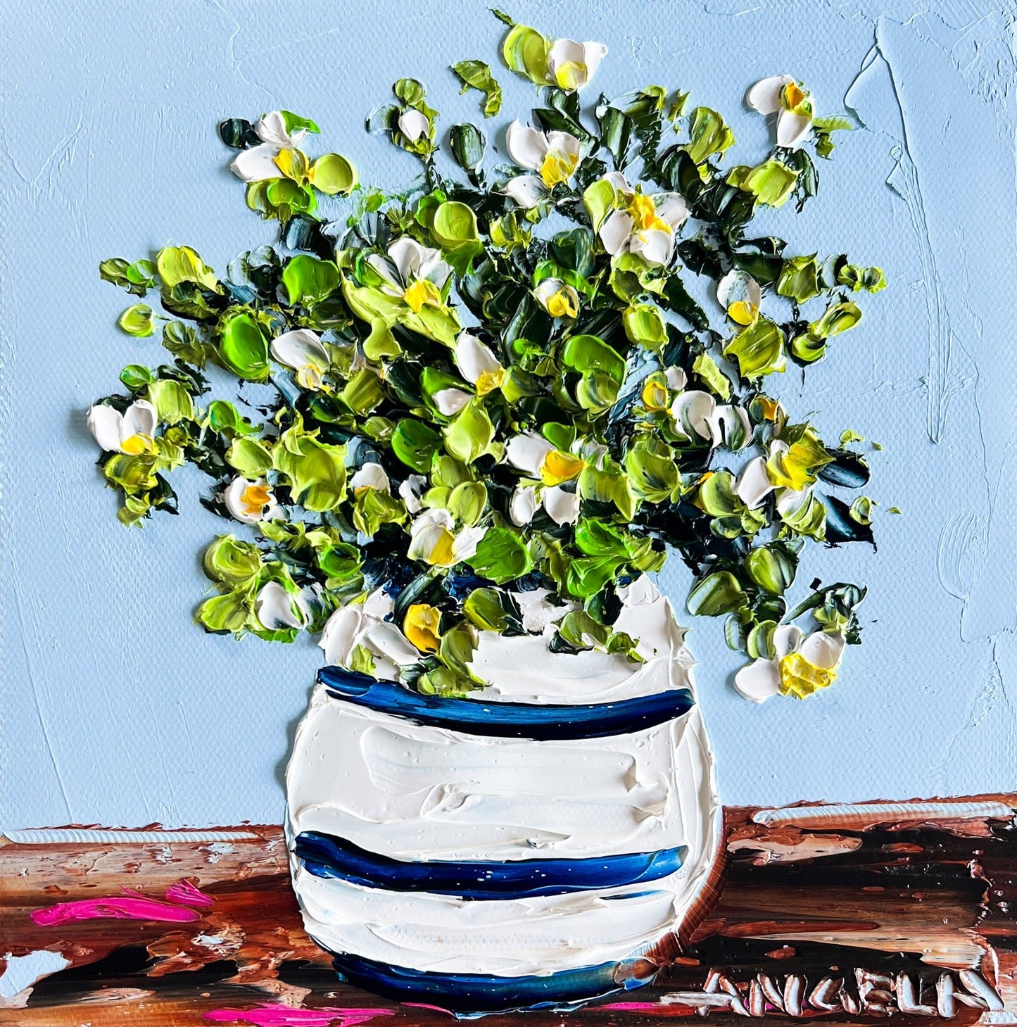 Dancing in the Country Breeze - Original Art - Gold Coast Gallery Of ArtAngela Hawkey