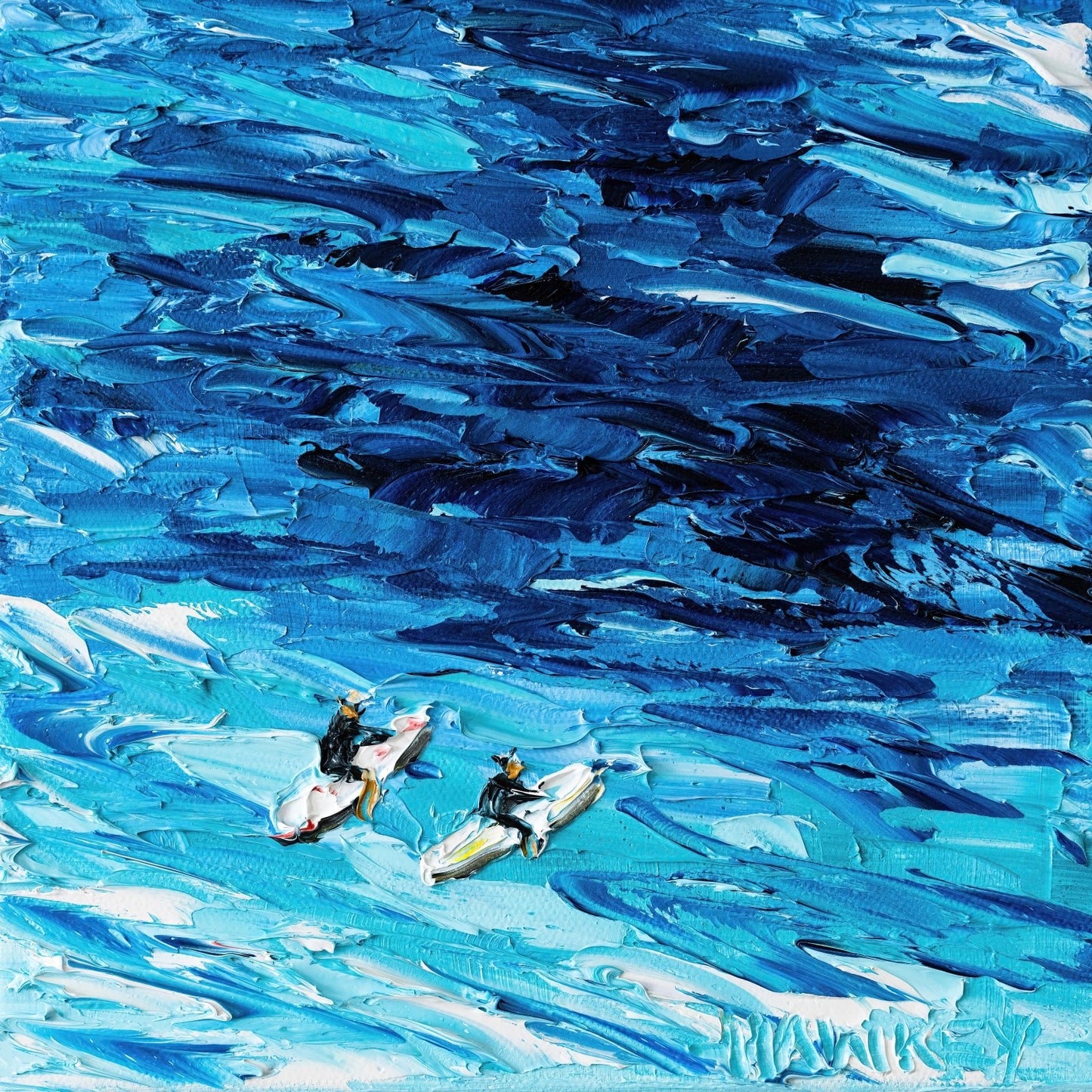 Deep Blue - Fine Art Print - Gold Coast Gallery Of ArtAngela Hawkey