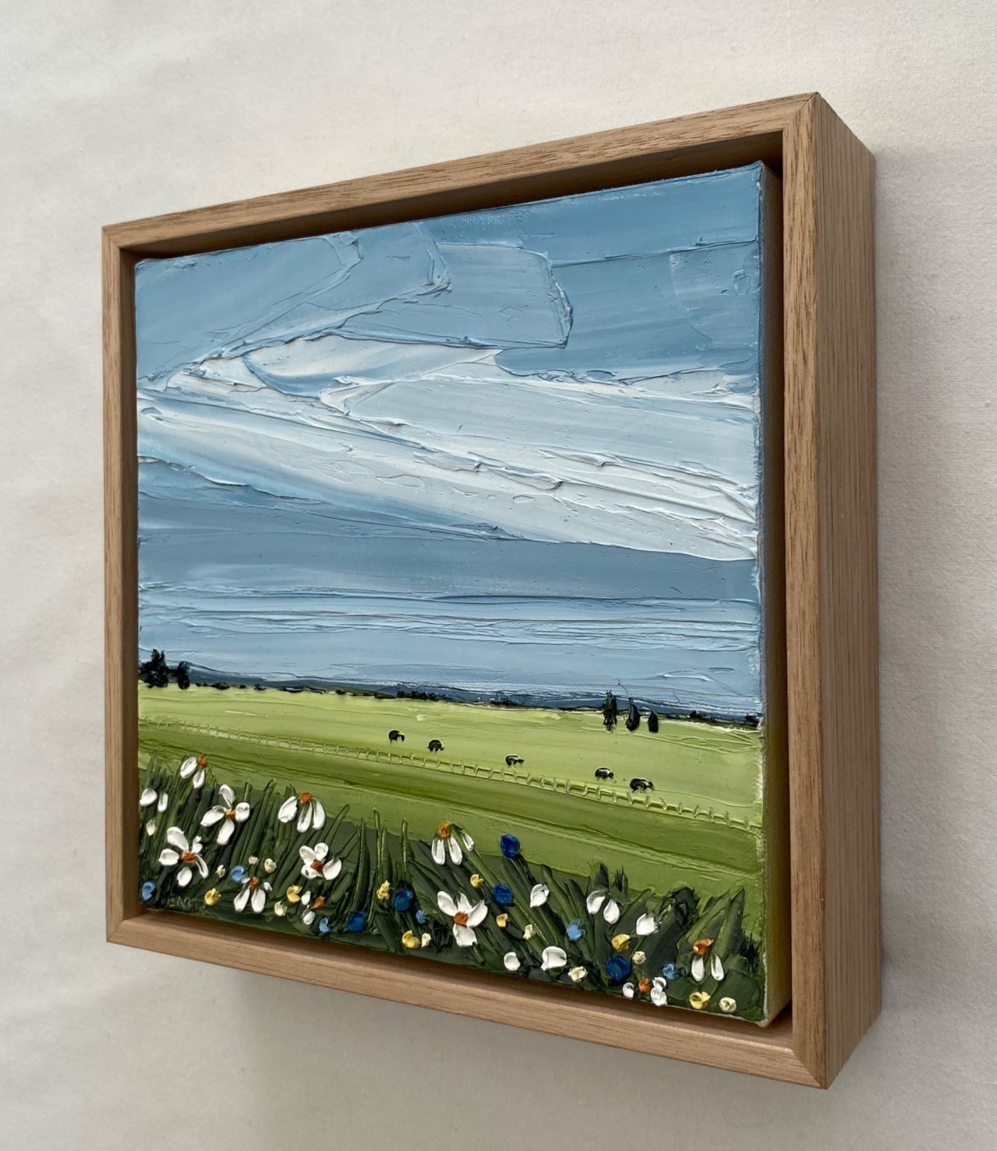 Denim Blue Skies And Dancing Daisies - Gold Coast Gallery Of ArtJustine Bartie