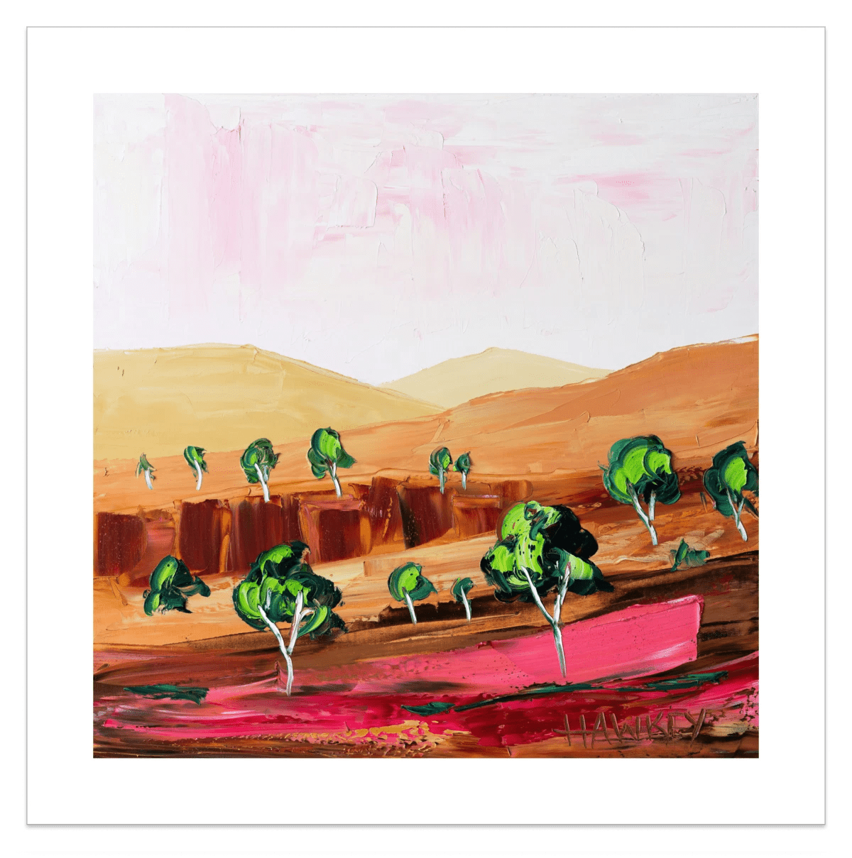 Desert Air 2 - Fine Art Print - Gold Coast Gallery Of ArtAngela Hawkey