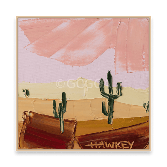 Desert Cacti 3 - Fine Art Print - Gold Coast Gallery Of ArtAngela Hawkey