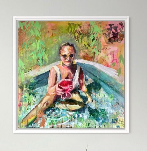 Divine & Sunshine - Original Artwork - Gold Coast Gallery Of ArtNatasha Charlotte