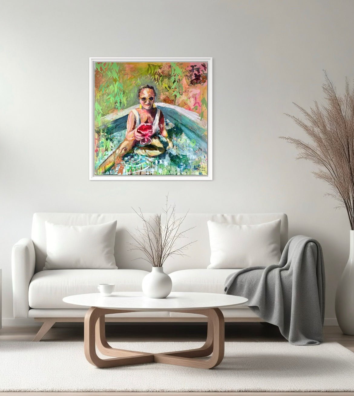 Divine & Sunshine - Original Artwork - Gold Coast Gallery Of ArtNatasha Charlotte