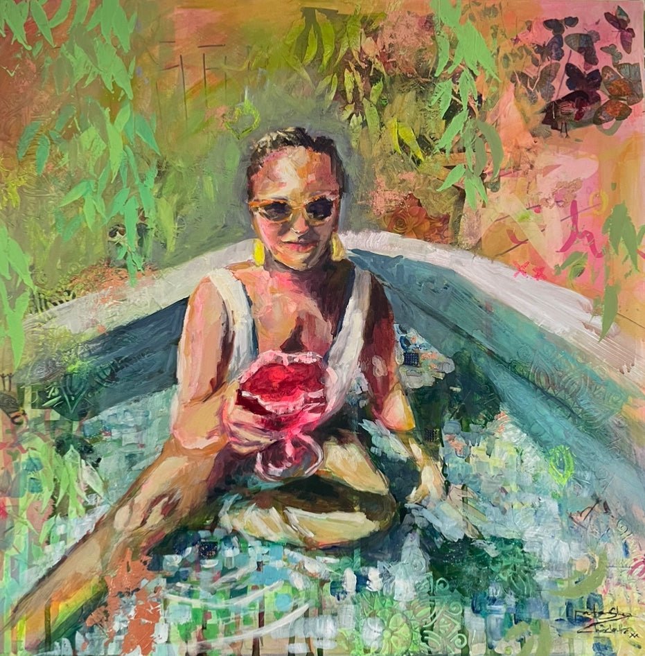 Divine & Sunshine - Original Artwork - Gold Coast Gallery Of ArtNatasha Charlotte