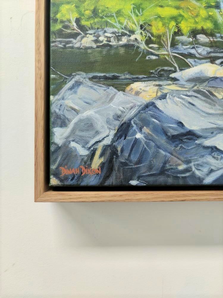 Do Not Swim! | Bloomfield Falls - Original Art - Gold Coast Gallery Of ArtDinah Dixon