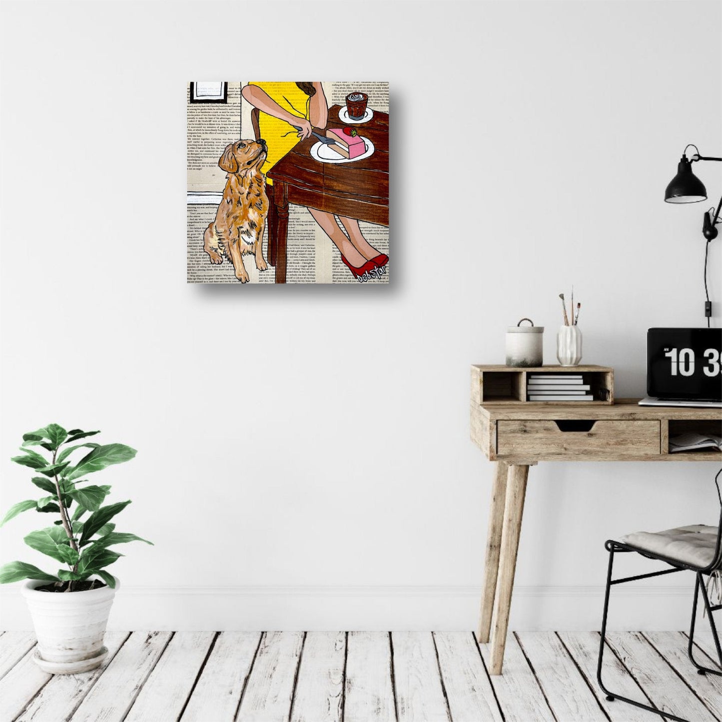 Dog Days - Coffee and Cake - Gold Coast Gallery Of ArtDeborah Lang