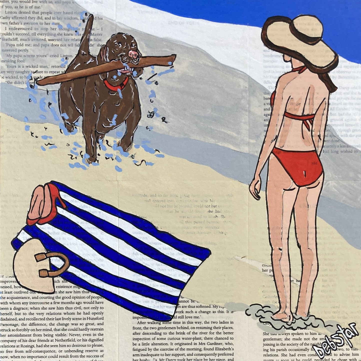 Dog Days - Fetch It - Gold Coast Gallery Of ArtDeborah Lang
