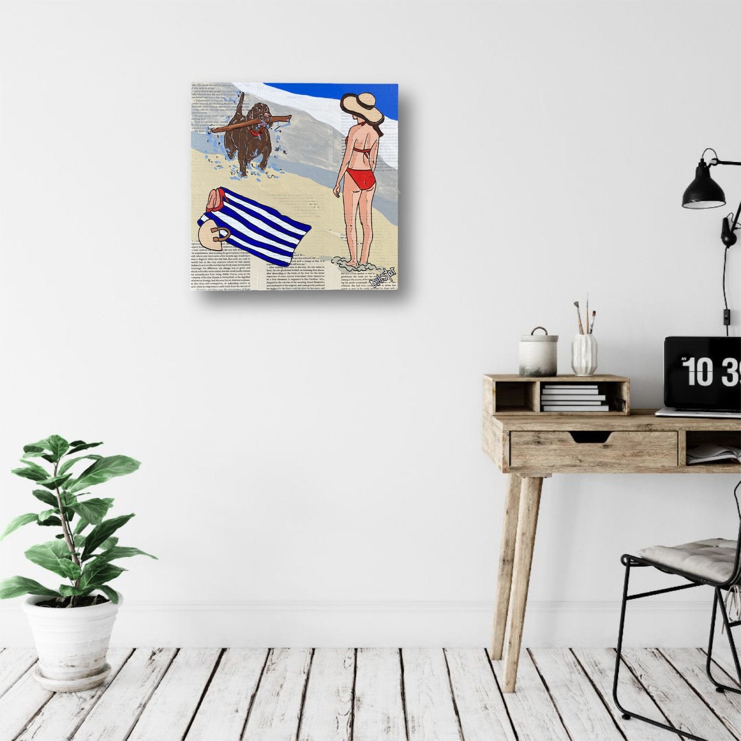 Dog Days - Fetch It - Gold Coast Gallery Of ArtDeborah Lang