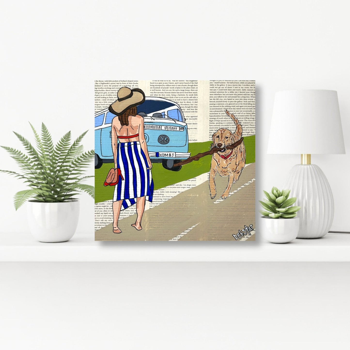Dog Days - Kombi 2 - Gold Coast Gallery Of ArtDeborah Lang