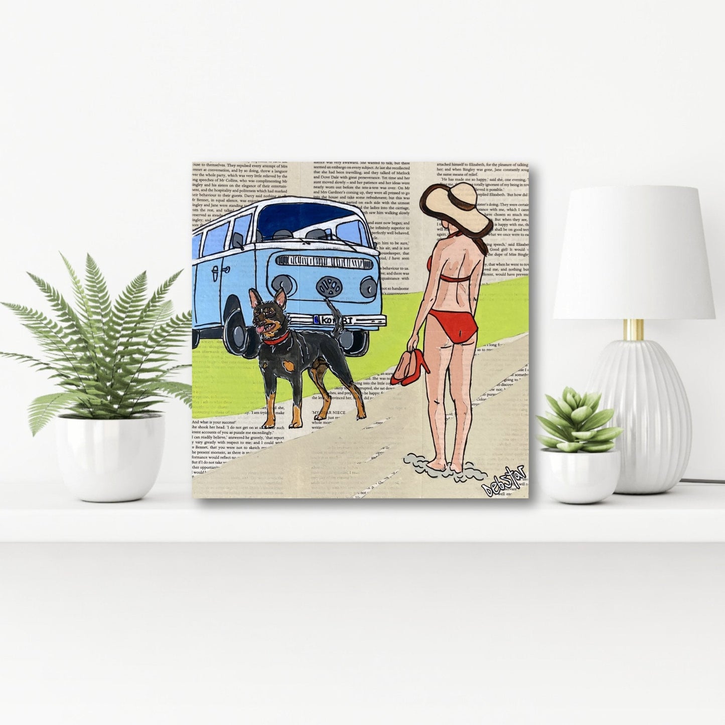 Dog Days - Kombi - Gold Coast Gallery Of ArtDeborah Lang