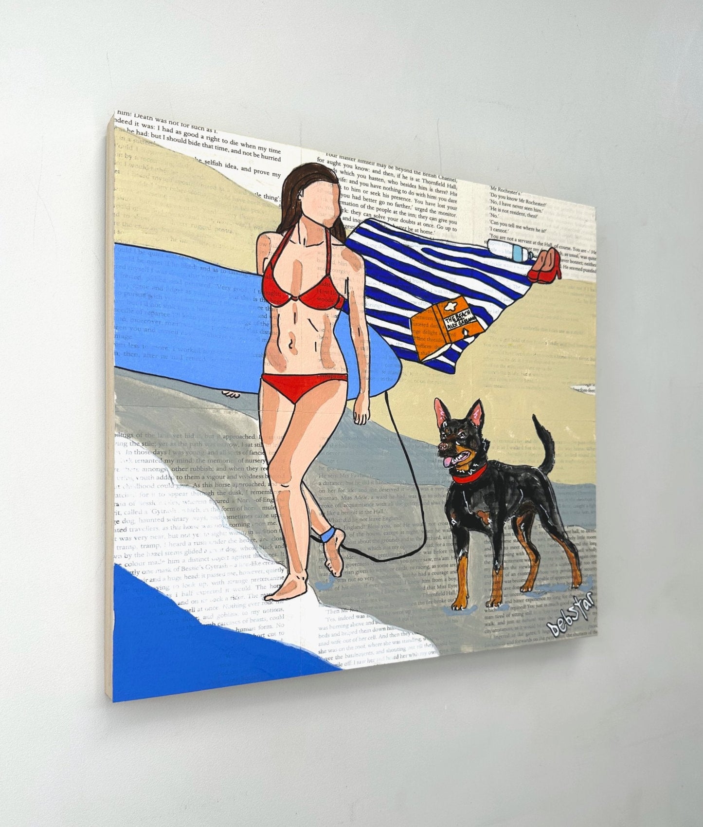 Dog Days - Lets Surf 2 - Gold Coast Gallery Of Artdeborah lang