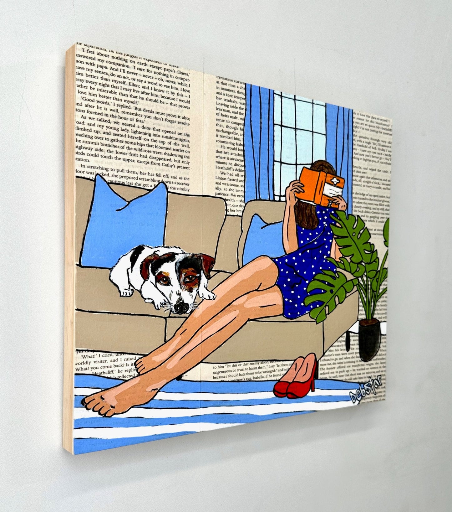 Dog Days - Light Reading - Gold Coast Gallery Of ArtDeborah Lang