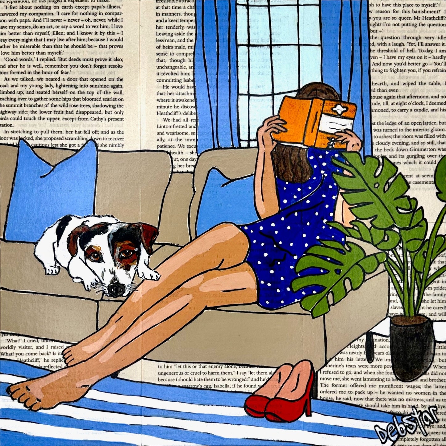 Dog Days - Light Reading - Gold Coast Gallery Of ArtDeborah Lang