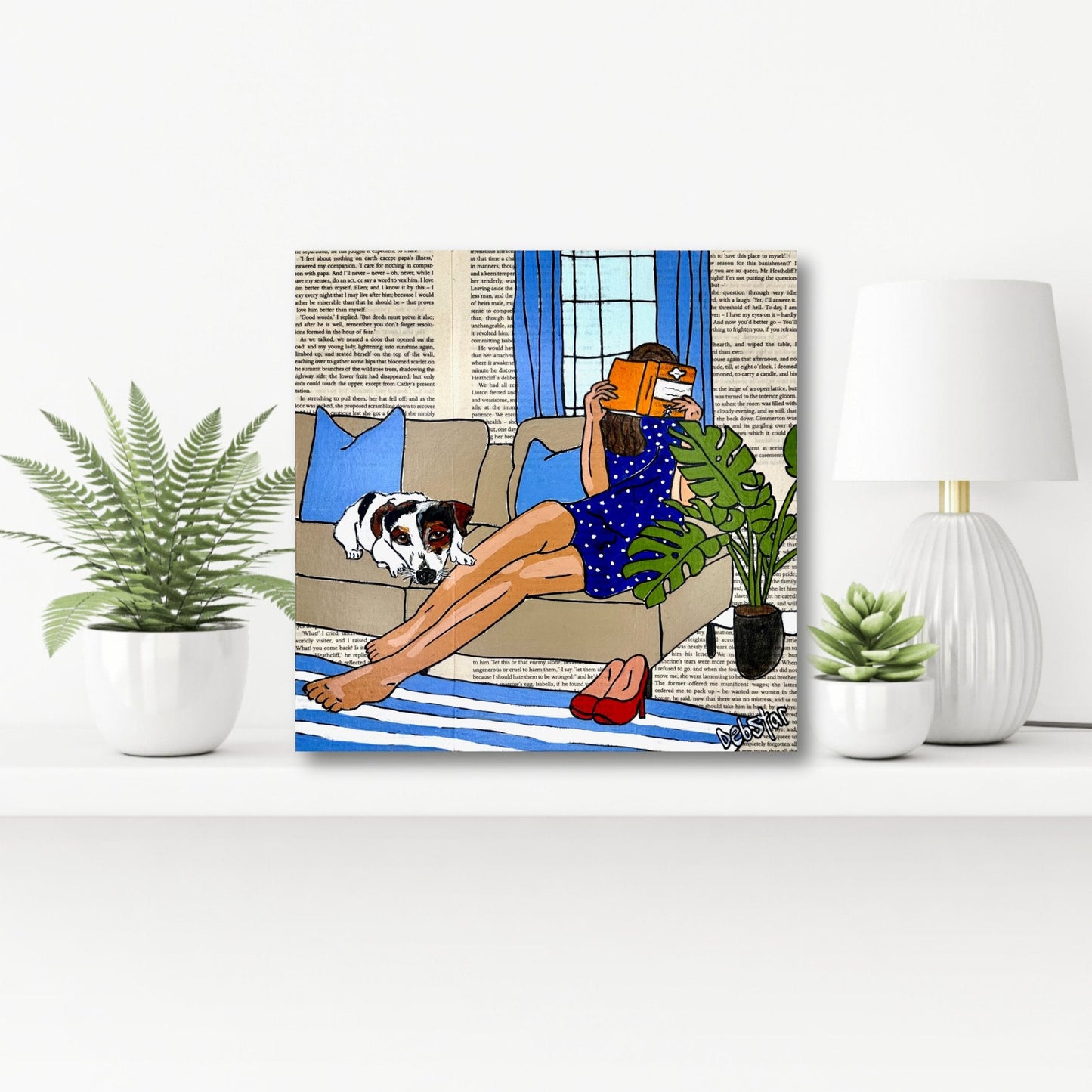 Dog Days - Light Reading - Gold Coast Gallery Of ArtDeborah Lang