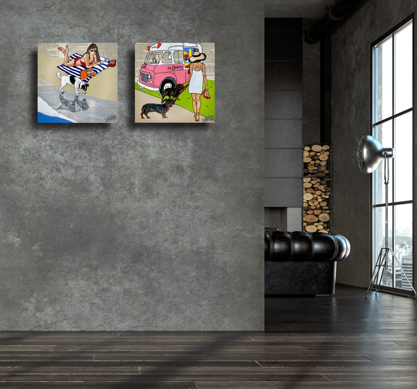 Dog Days - Mr Whippy 2 - Gold Coast Gallery Of ArtDeborah Lang