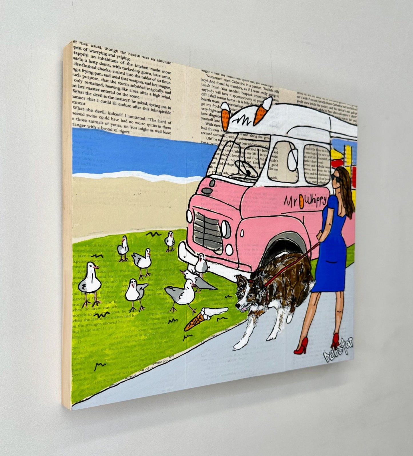 Dog Days - Mr Whippy and Seagulls - Gold Coast Gallery Of ArtDeborah Lang