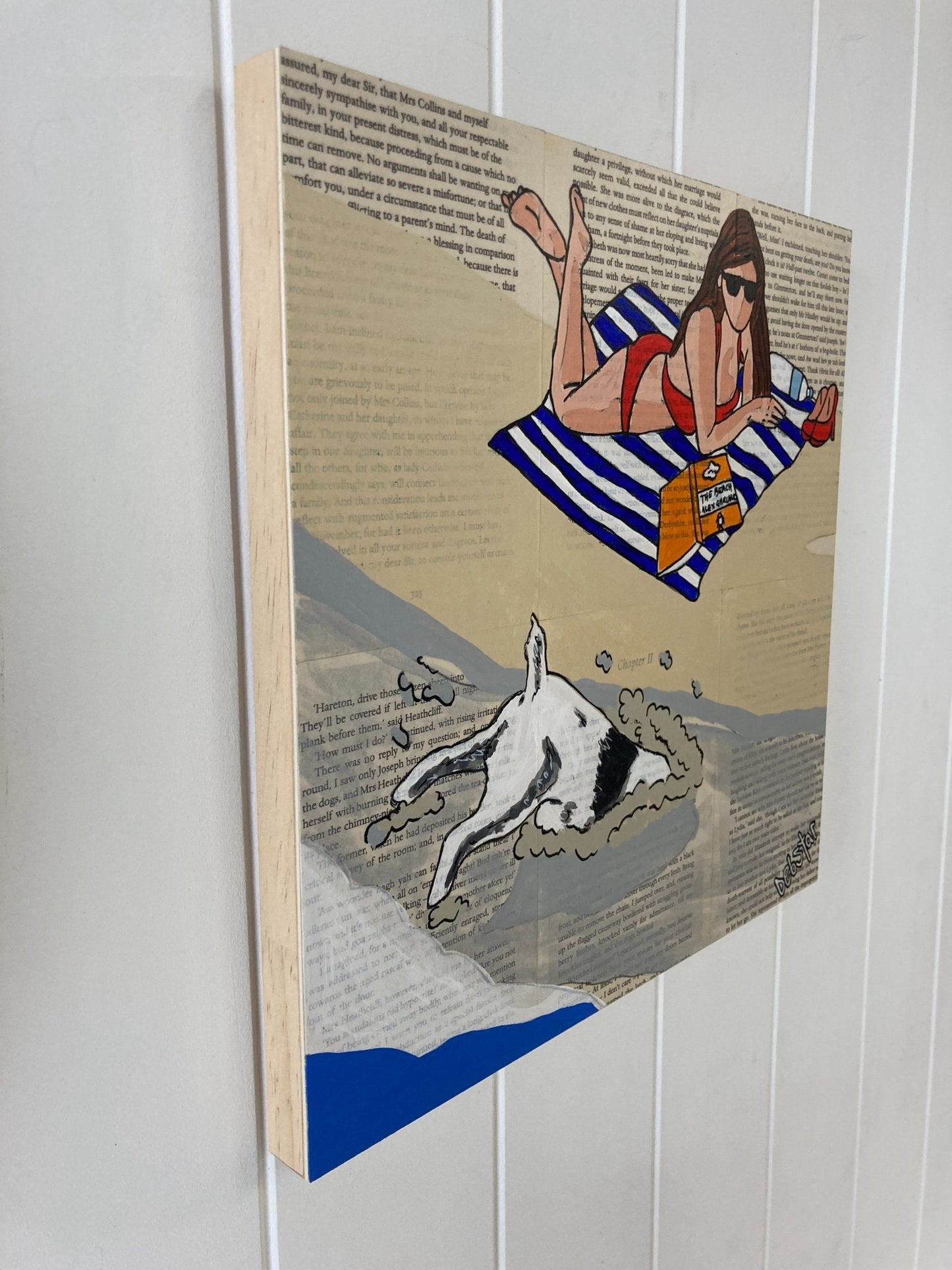 Dog Days - The Beach Dig - Gold Coast Gallery Of ArtDeborah Lang