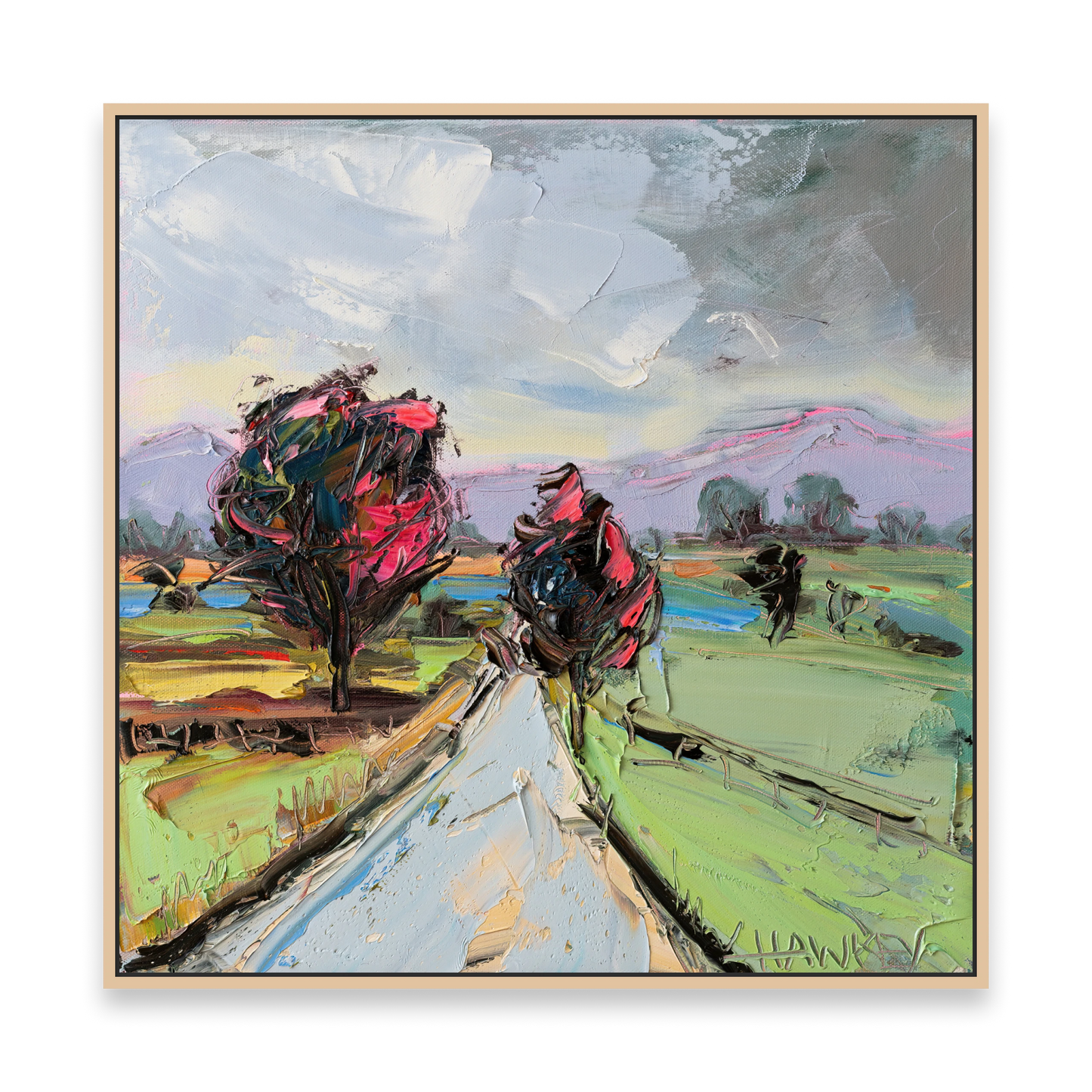 Down The Road - Fine Art Print - Gold Coast Gallery Of ArtAngela Hawkey