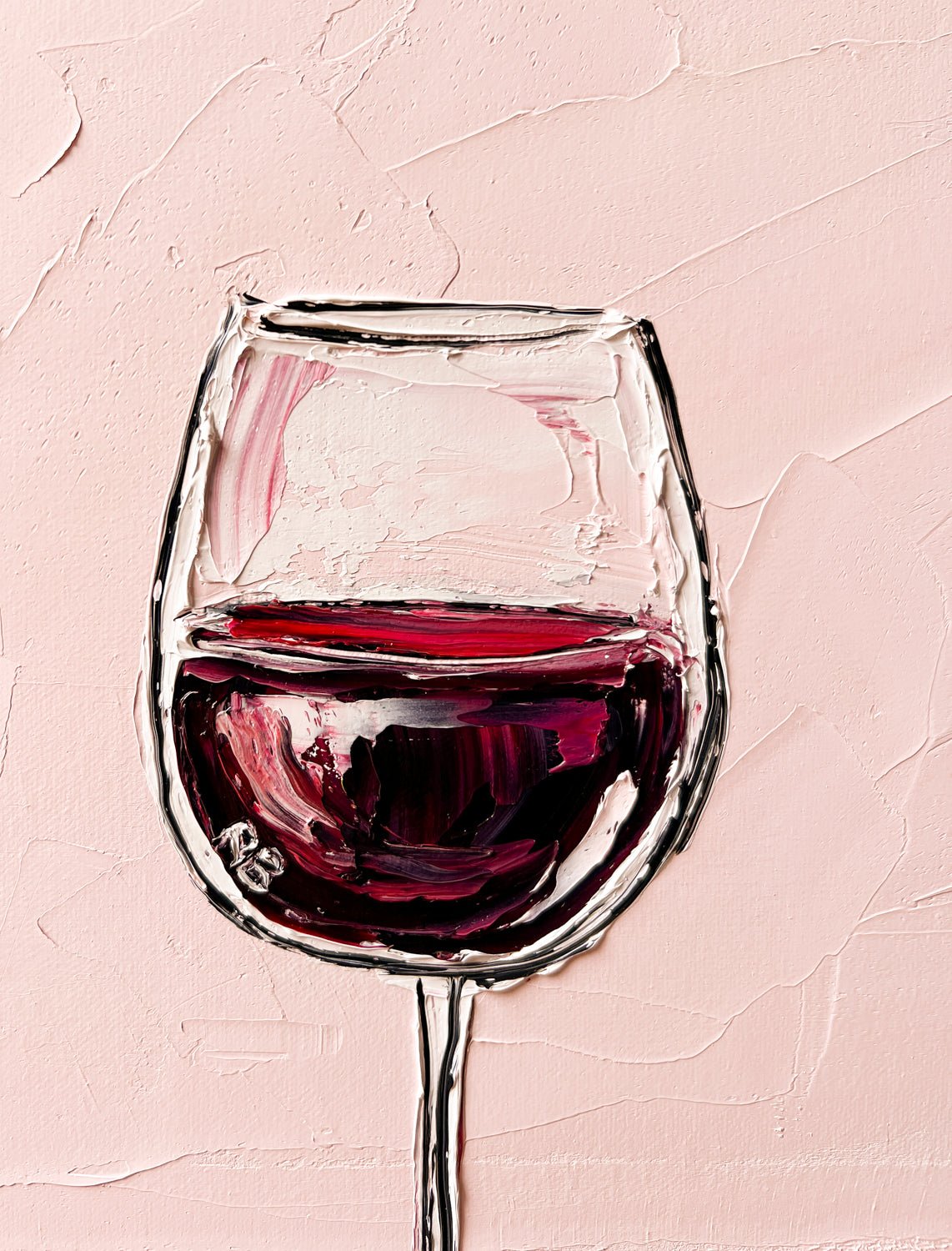 Drinking a Red With You - Commission - Gold Coast Gallery Of ArtAngela Hawkey