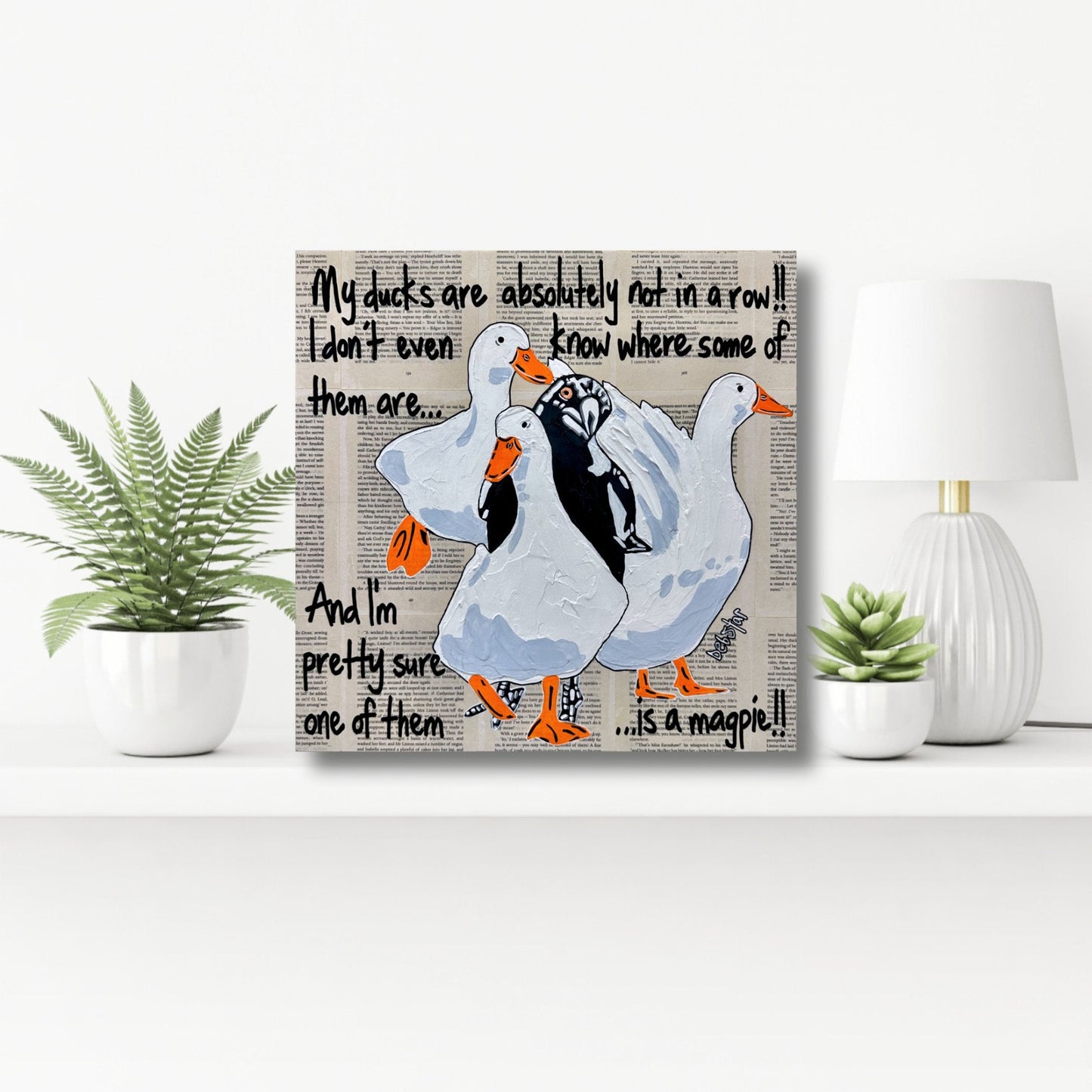 Ducks in a Row - Gold Coast Gallery Of ArtDeborah Lang