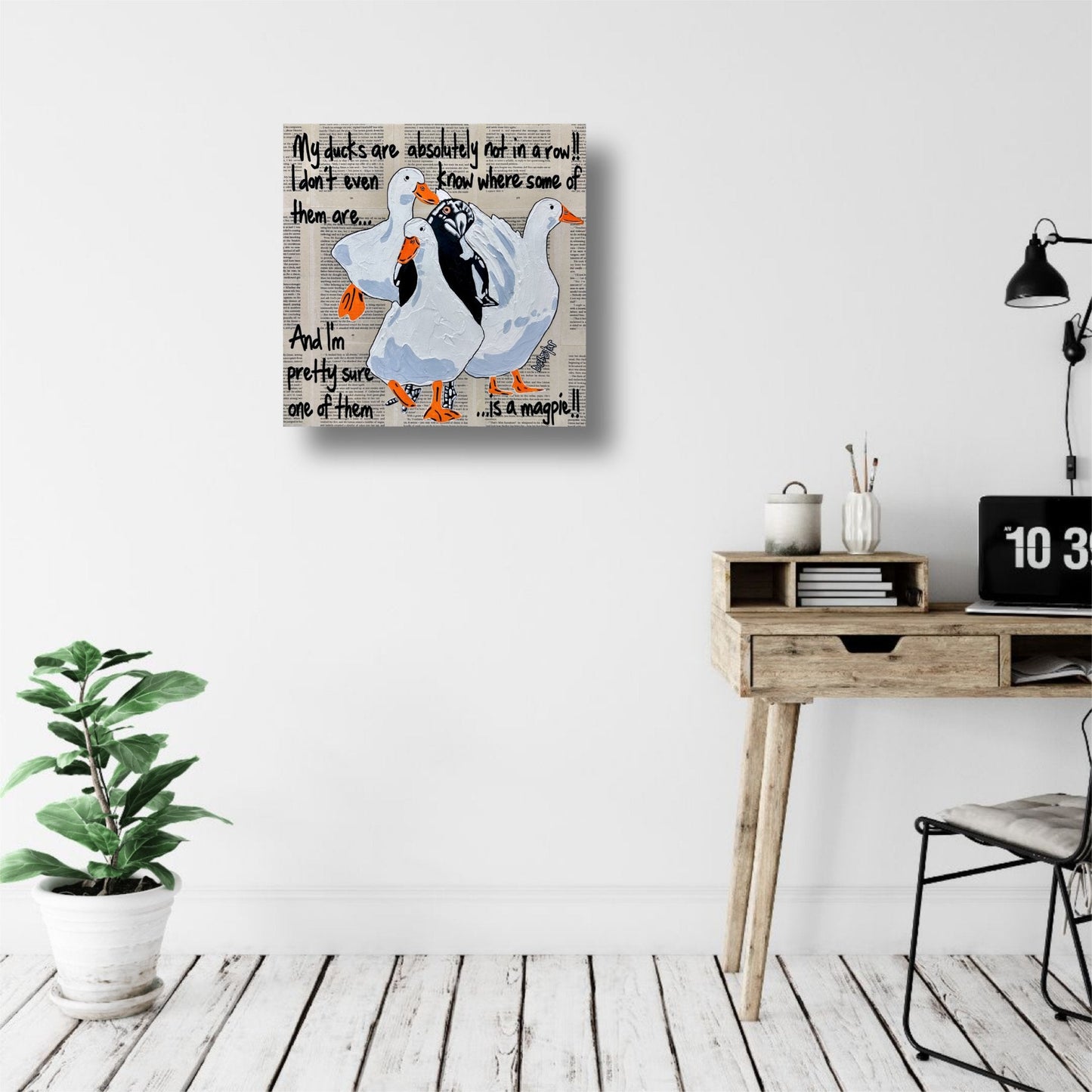 Ducks in a Row - Gold Coast Gallery Of ArtDeborah Lang