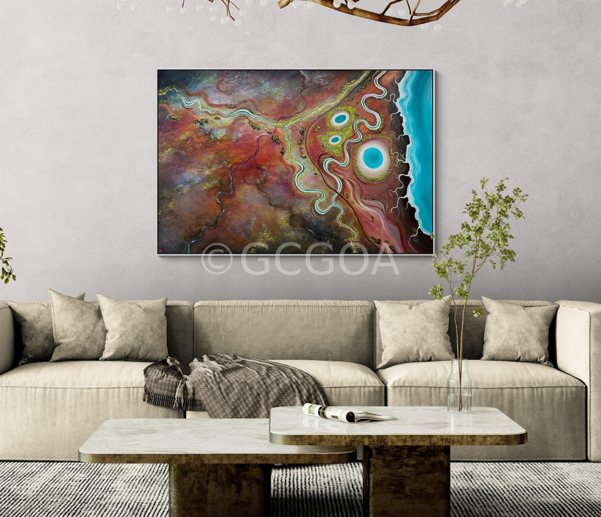 Earth's Gentle Breath - Gold Coast Gallery Of ArtTania Chanter