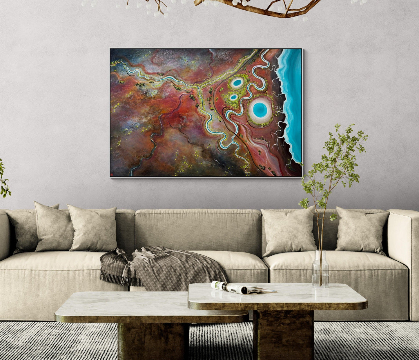 Earth's Gentle Breath - Gold Coast Gallery Of ArtTania Chanter