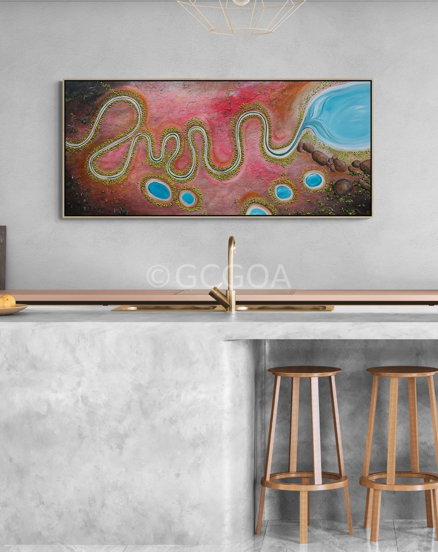 Earth's Gentle Breath - Original Art - Gold Coast Gallery Of ArtTania Chanter