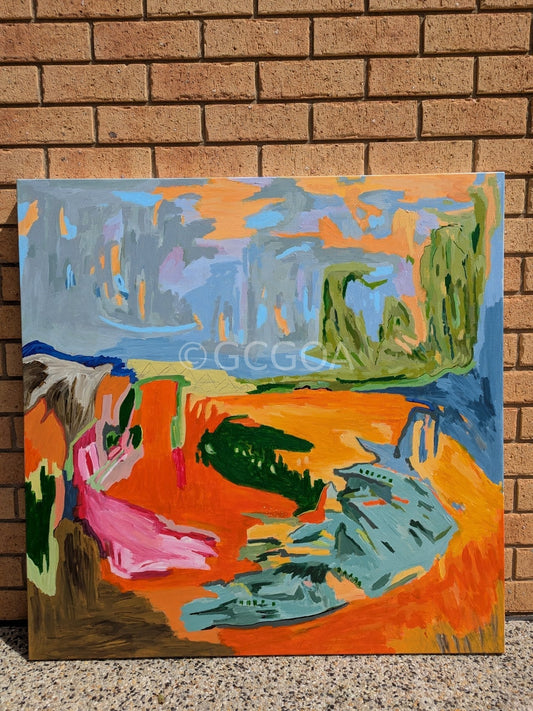 Earthsong- Original Art - Gold Coast Gallery Of ArtAlpana Rai