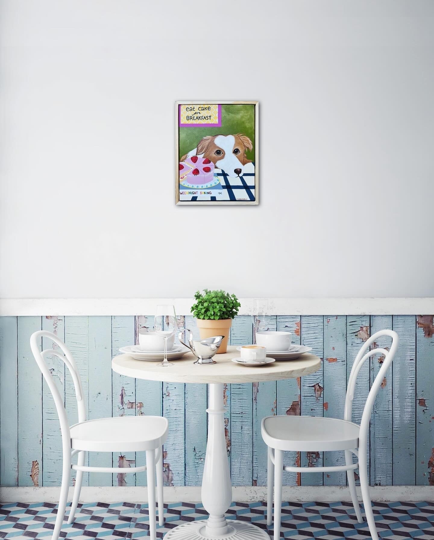 Eat Cake for Breakfast - Original Art - Gold Coast Gallery Of ArtFika Karnadewi