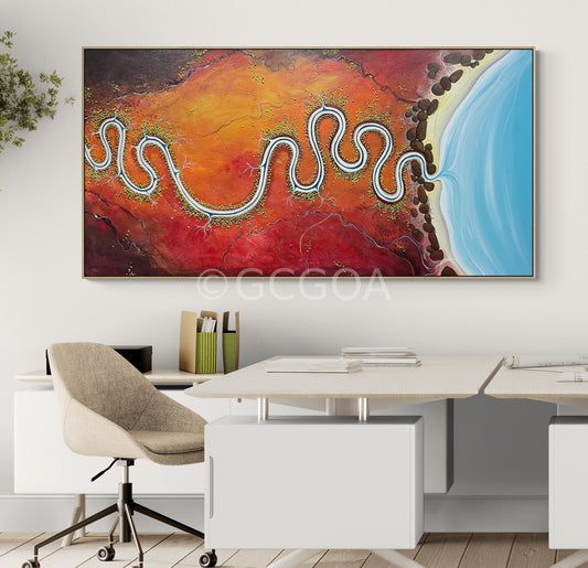 Echoes In The Bend - Gold Coast Gallery Of ArtTania Chanter