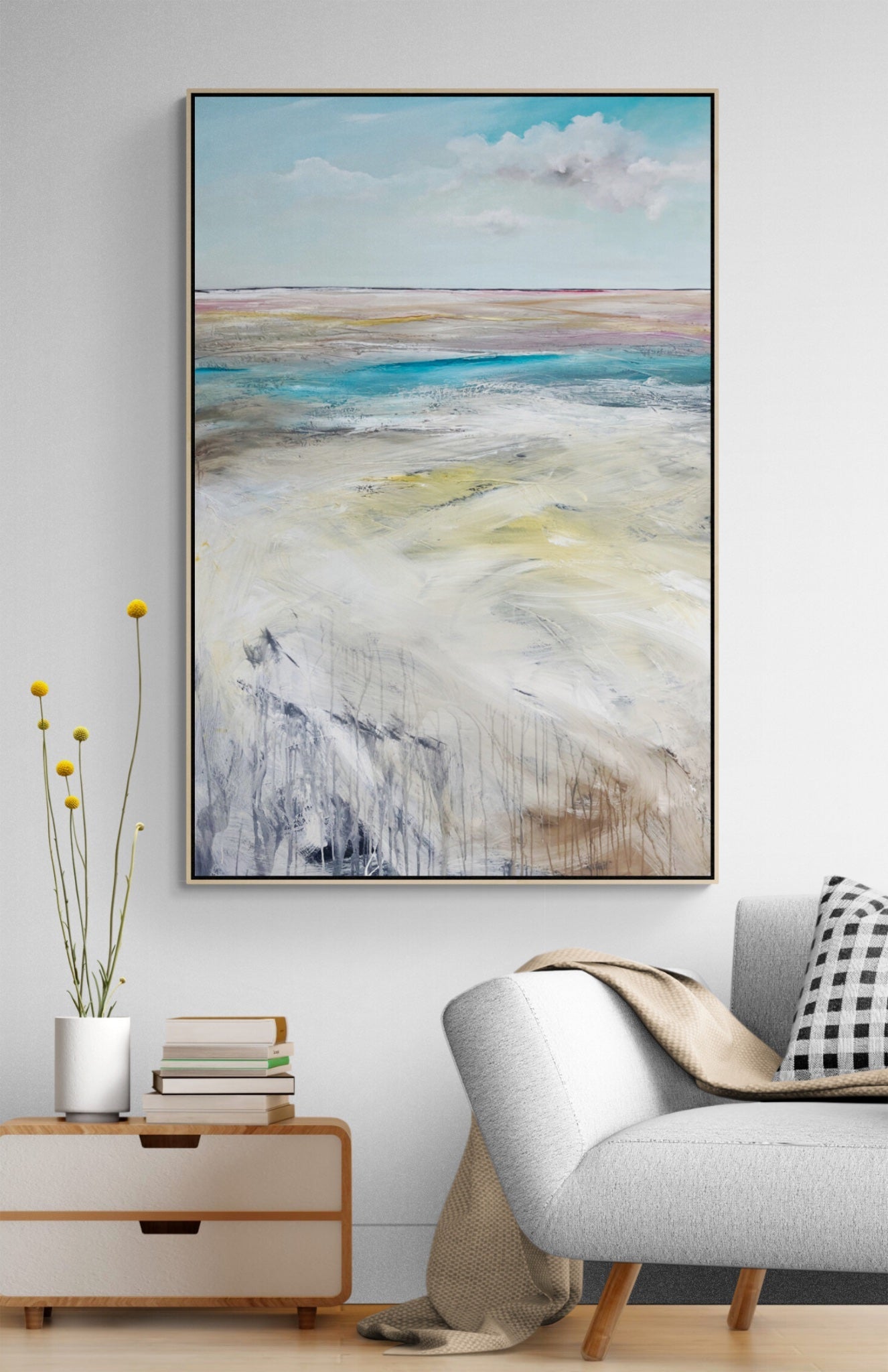 Echoes Of A Fiery Sea - Original Art - Gold Coast Gallery Of ArtTania Chanter