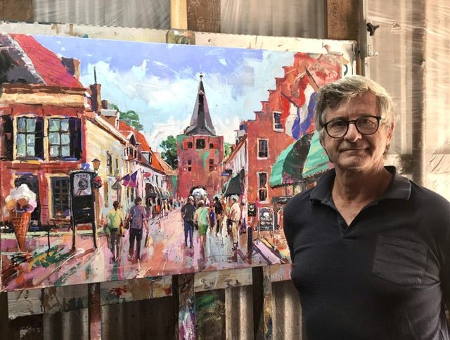 Elburg, Netherlands - Original Art - Gold Coast Gallery Of ArtJos Coufreur