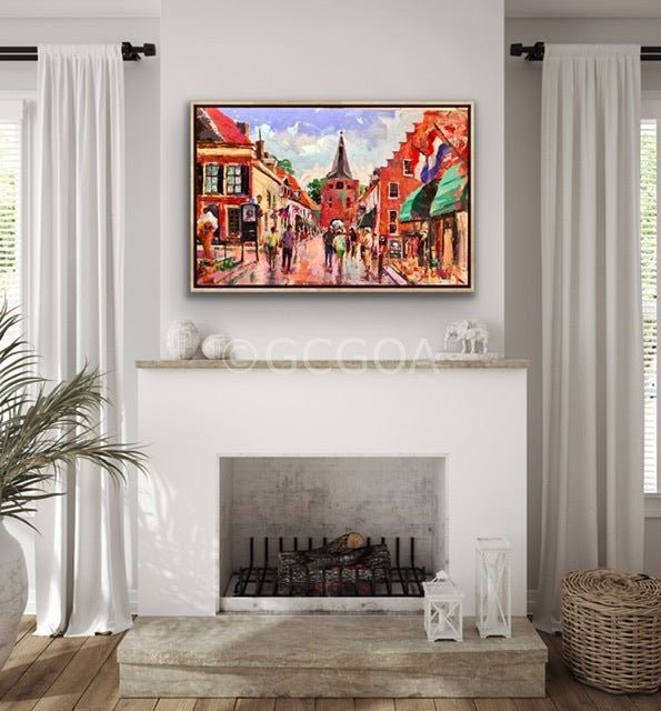 Elburg, Netherlands - Original Art - Gold Coast Gallery Of ArtJos Coufreur