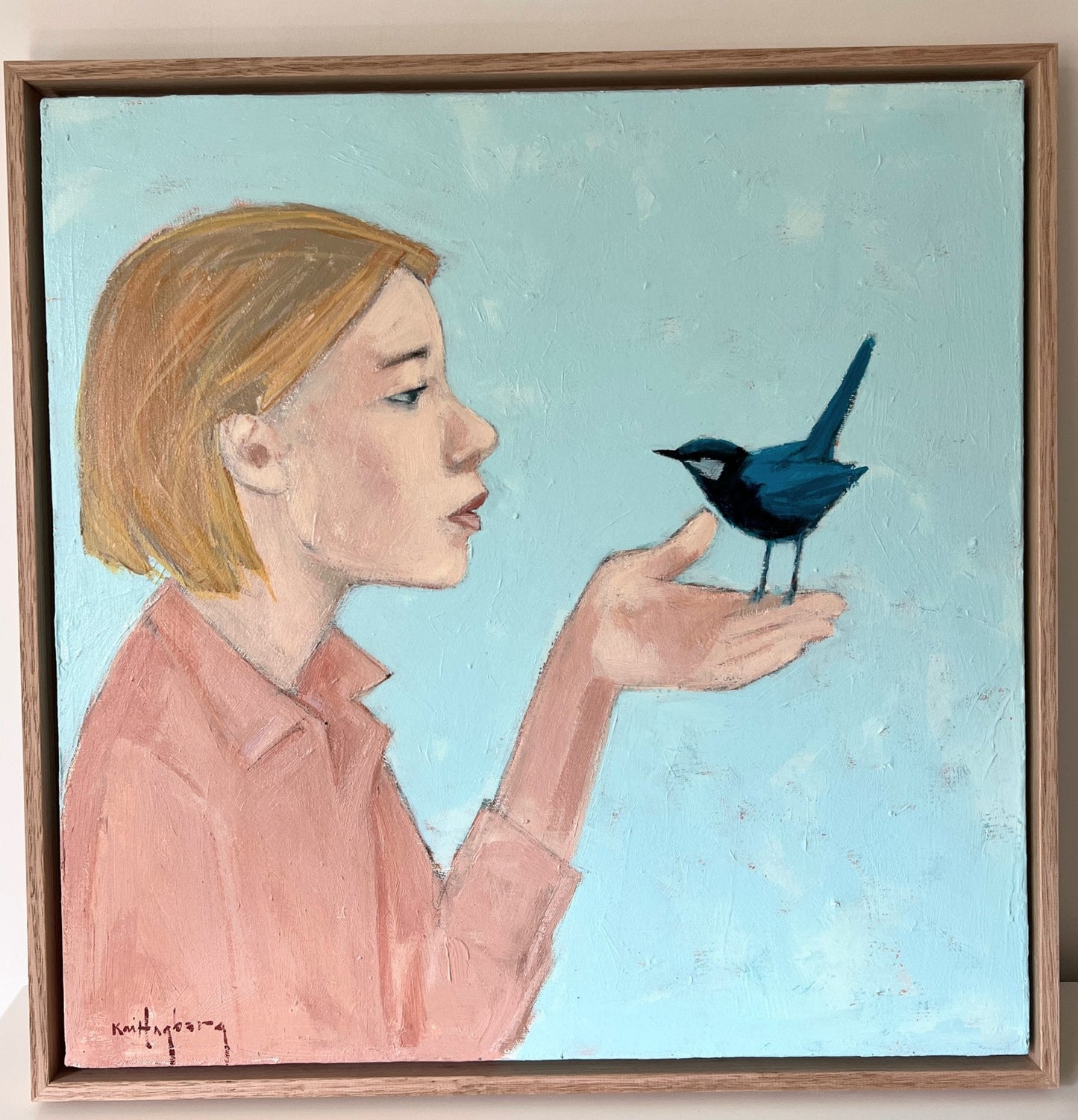 Ella and Wren - Original Art - Gold Coast Gallery Of ArtKai Hagberg