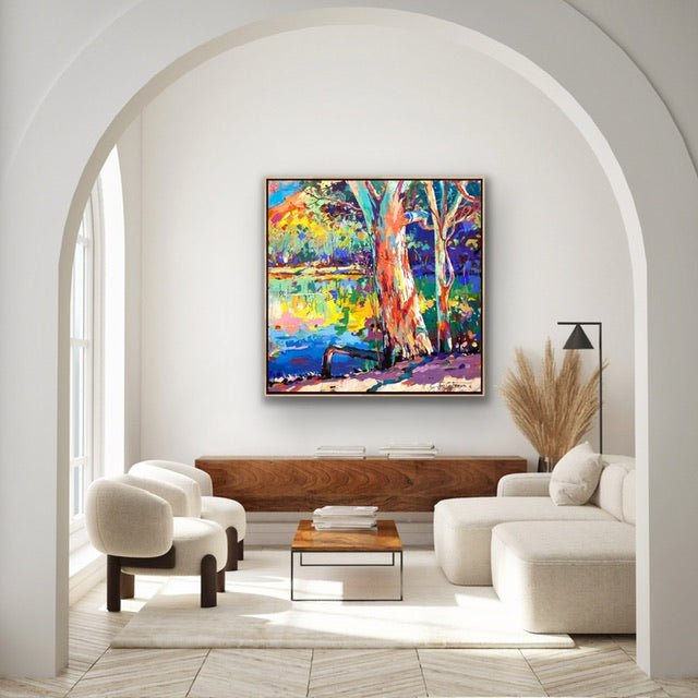 Ellery Creek Big Hole - Original Art - Gold Coast Gallery Of ArtJos Coufreur