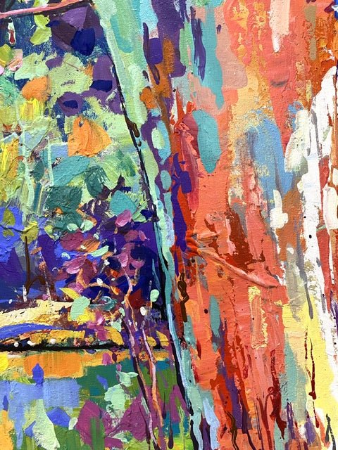Ellery Creek Big Hole - Original Art - Gold Coast Gallery Of ArtJos Coufreur