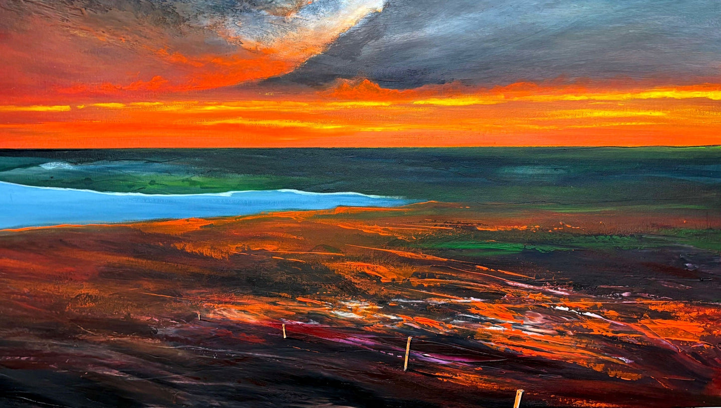 Embers Beneath The Cloud - Gold Coast Gallery Of ArtTania Chanter