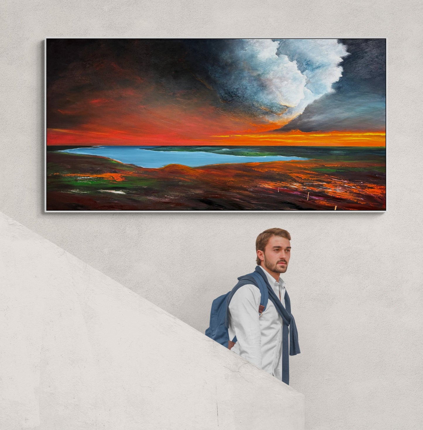 Embers Beneath The Cloud - Gold Coast Gallery Of ArtTania Chanter