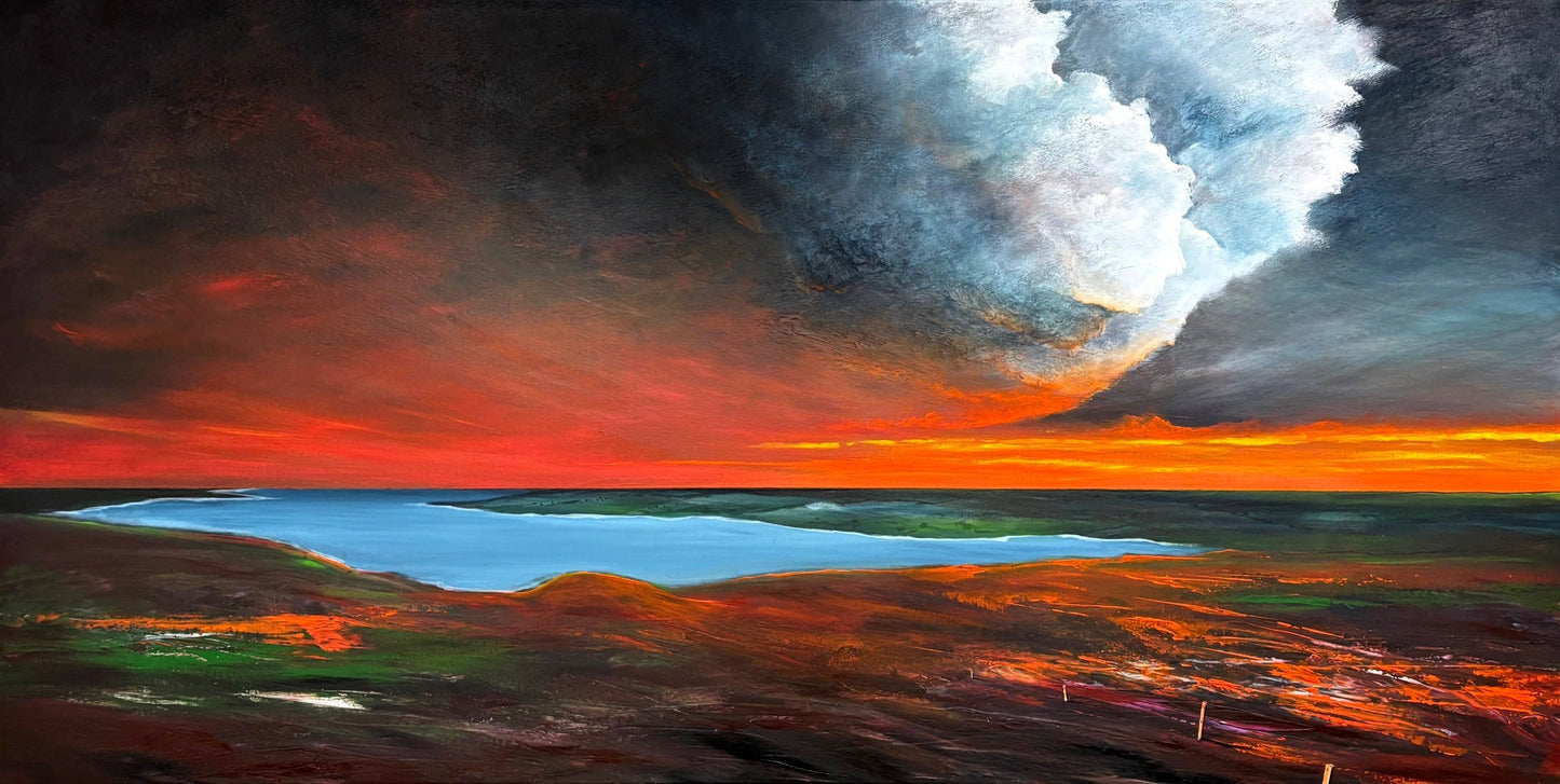 Embers Beneath The Cloud - Gold Coast Gallery Of ArtTania Chanter